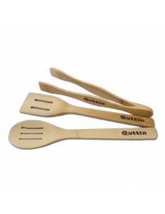 Set 3 Utensilios de Bamboo